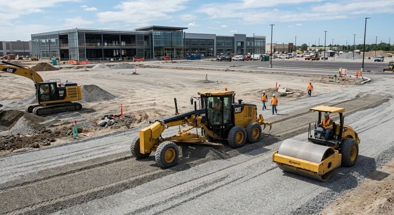 Parking Surface Grading